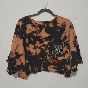 Vintage Grunge Band Crop Tee